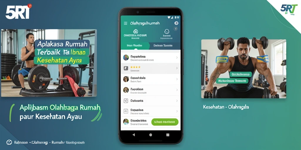 Tampilan antarmuka 5RT yang intuitif dan mudah digunakan.