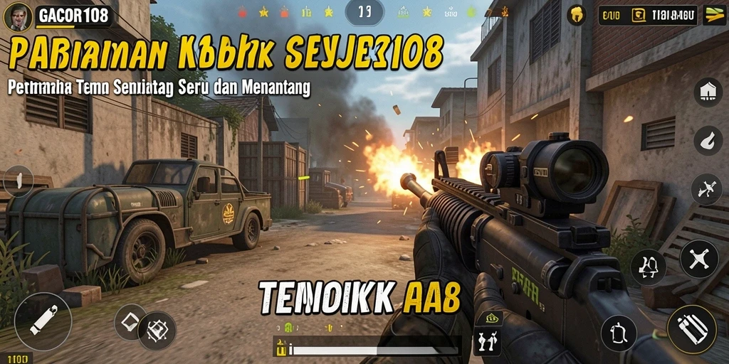 Screenshot GACOR108 yang menampilkan pertarungan seru dengan grafis menawan.