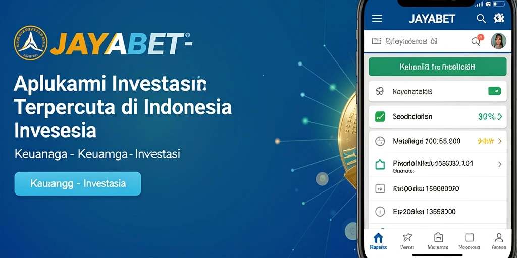 Tampilan antarmuka aplikasi JAYABET yang intuitif dan informatif.